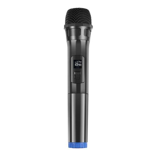 Wireless Dynamic Microphone Uhf Puluz Pu628b 3.5mm (black)