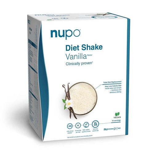 Nupo - Diet Shake Vanilla Vegan 10 Servings 
