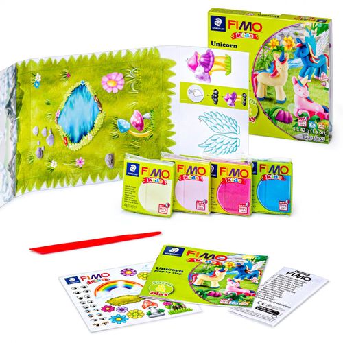 Fimo - Kids Form & Play Set - Unicorn (8034 19 Lz)
