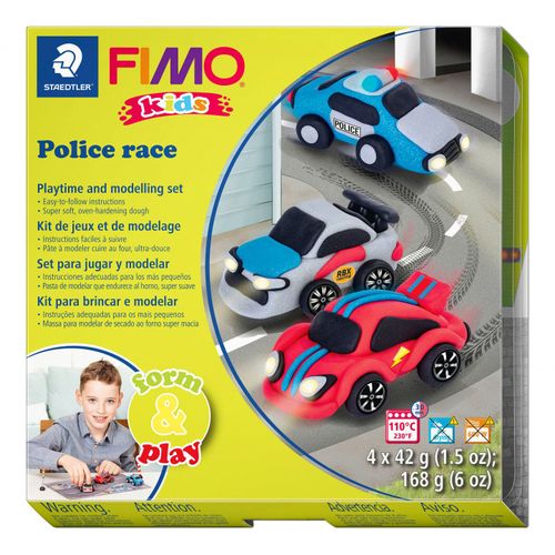 Fimo - Kids Form & Play Set - Racing (8034 29 Lz)