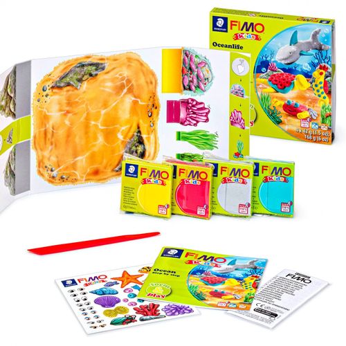 Fimo - Kids Form & Play Set - Seaworld (8034 14 Lz)