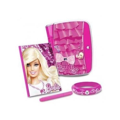 Journal Intime Glamour Electronique Barbie 14,5 X 18,5cm - Journal Secret - Jouet Fille Gadget - Mode - Jeu Enfant Nouveaute