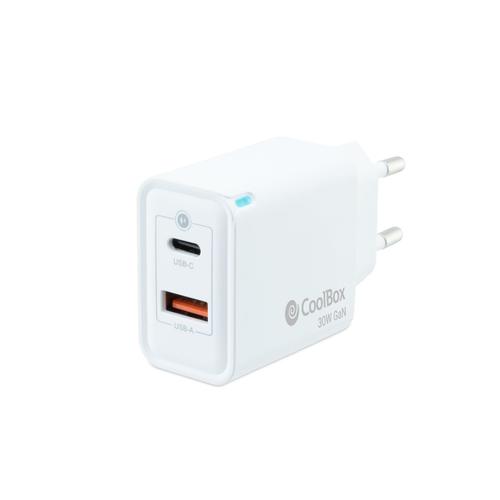 Coolbox Coo-cup-30ca Chargeur D'appareils Mobiles Universel Blanc Sec