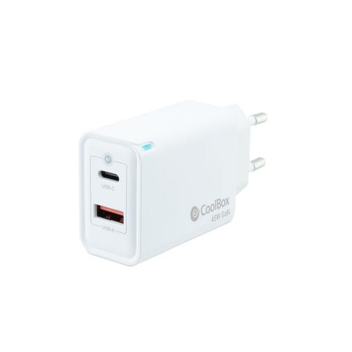 Coolbox Coo-cup-45ca Chargeur D'appareils Mobiles Universel Blanc Sec