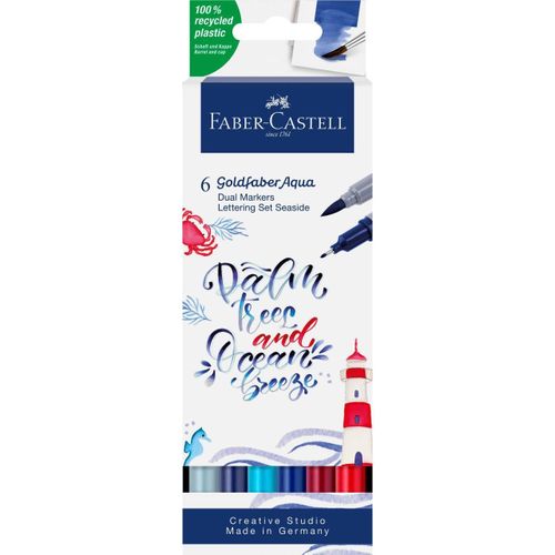 Faber-Castell 164519 Marqueur ? Peinture Multicolore 6 Pi?Ce(S)