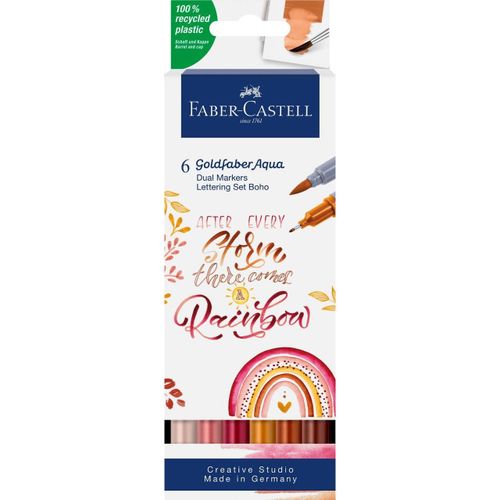 Faber-Castell 164518 Marqueur ? Peinture Multicolore 6 Pi?Ce(S)