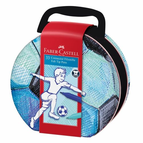Faber-Castell 155538 Stylo Fin Multicolore 33 Pi?Ce(S)