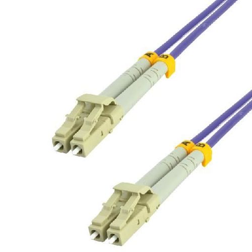 MCL Samar - Câble réseau - LC multi-mode (M) pour LC multi-mode (M) - 3 m - fibre optique - 50 / 125 microns - OM4 - sans halogène