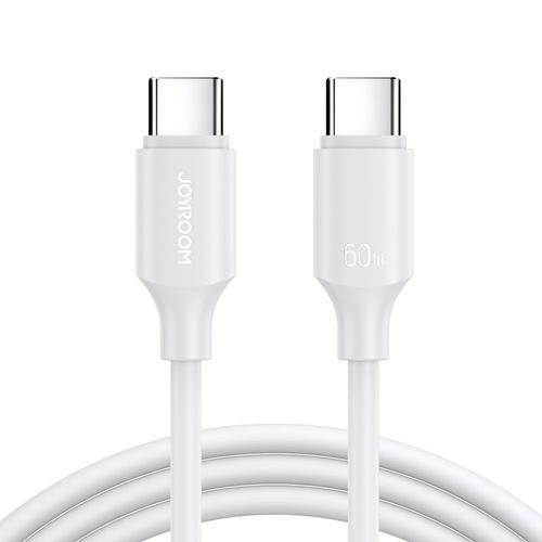 Joyroom 6956116733704 Câble Usb 1 M Usb 2.0 Usb C Blanc