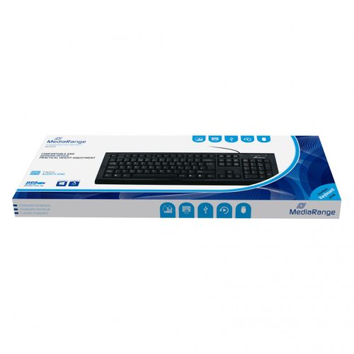 Mediarange Mros101-fr Clavier Usb Azerty Français Noir
