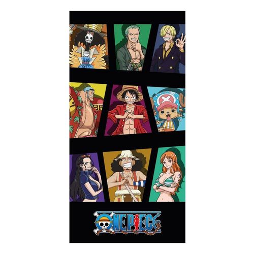 One Piece Premium Serviette De Bain Strawhat Crew 70 X 140 Cm