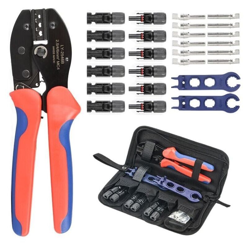 Pince a sertir Mc4 connecteur photovoltaique pince a sertir outilla...