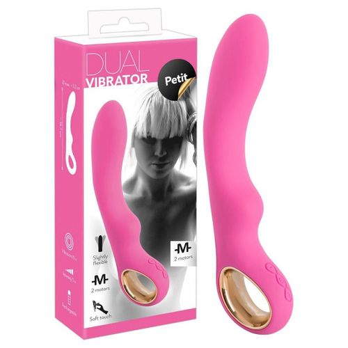 Vibromasseur Rechargeable En Silicone Rose Petit