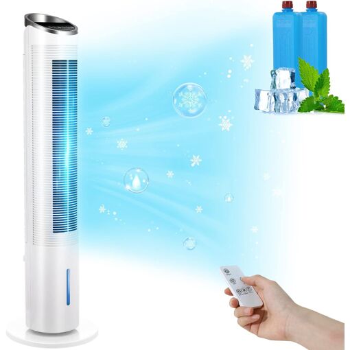 Ventilateur colonne, Ventilateur Refroidisseur Tour de 101 cm avec ...