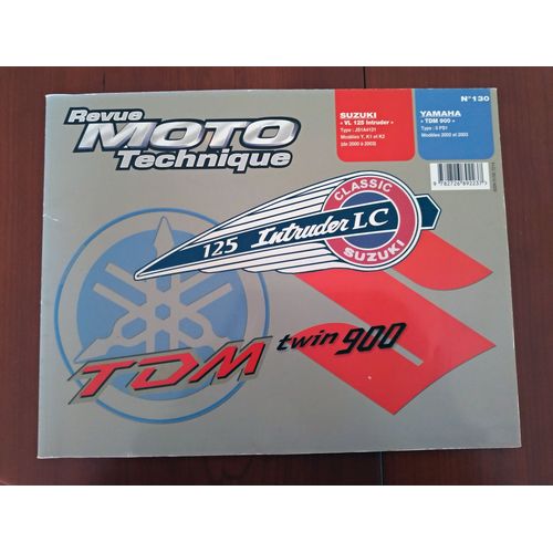 Revue Moto Technique N°130: Yamaha Tdm 900 - Suzuki Vl 125 Intruder