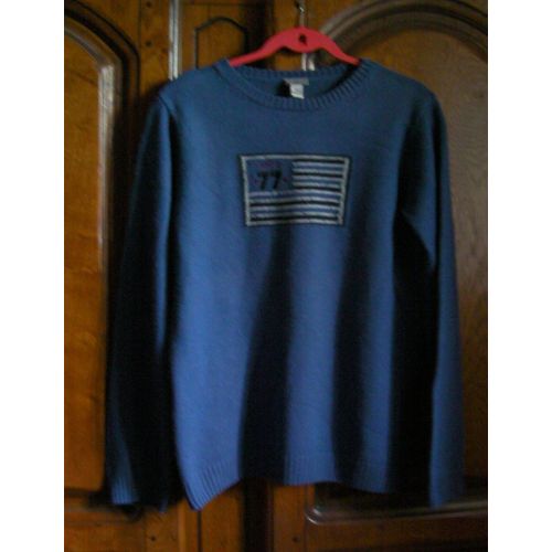 Pull Bleu Cyrillus - Taille M/L