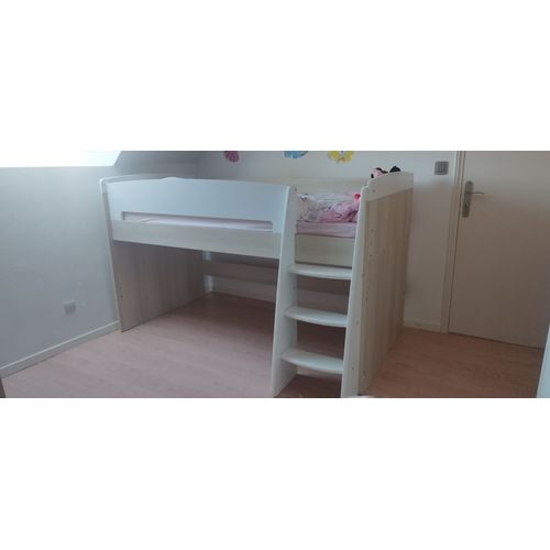 Vente Lit Junior Avec Matelas, Bureau Et Étagère.