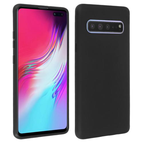 Coque Samsung Galaxy S10 5g Protection Silicone Gel Flexible Fine Légère Noir