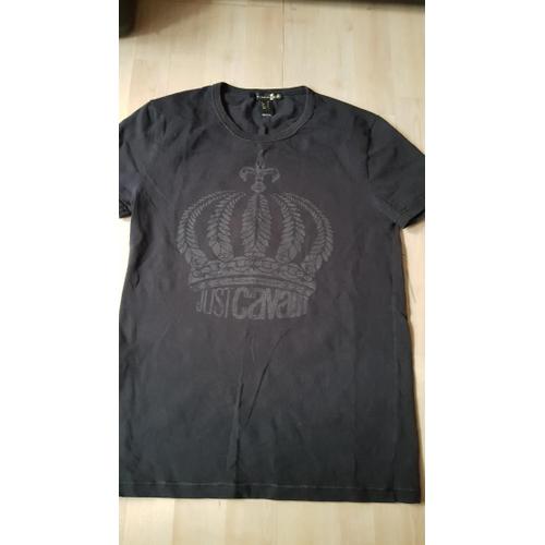 Tee Shirt Noir Just Cavalli Eu M/ F 3