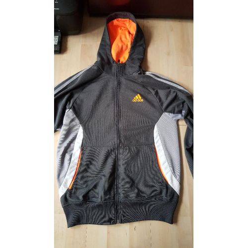 Gilet Veste Adidas 12 Ans Grise