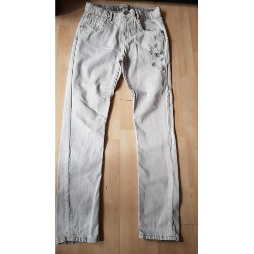 Jean Zara 10 Ans Gris Neuf