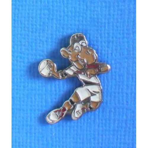 16714 // 1 Pin's : Logo Mascotte Animale Équipe De Handball ??