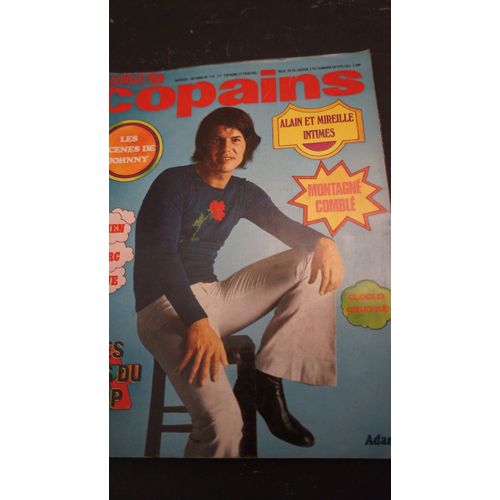 Salut Les Copains N° 110 Octobre 1971 .11 Pages Complet Avec Le Poster Sylvie Vartan