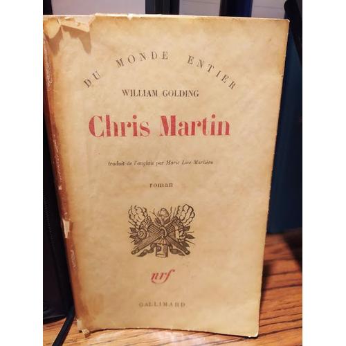 Chris Martin - 1/41 Ex. Sur Vélin Pur Fil, Seul Grand Papier.