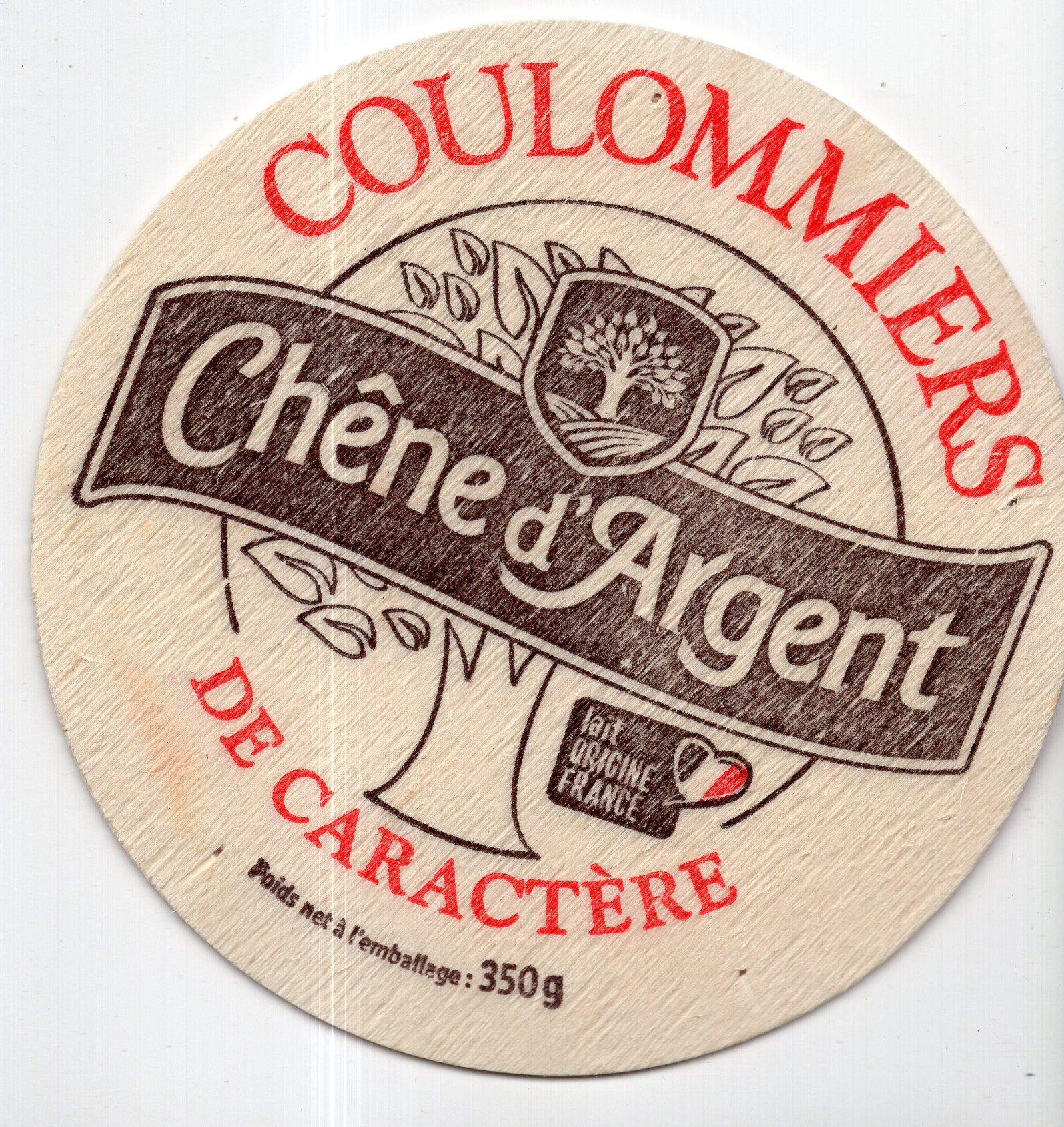 ETIQUETTE de FROMAGE Coulommiers Ch ne d Argent 350g Rakuten