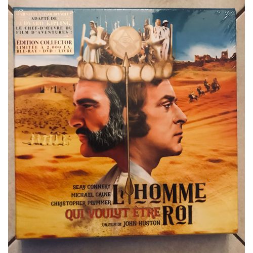 L'homme Qui Voulut Être Roi - Édition Collector Blu-Ray + Dvd + Livre