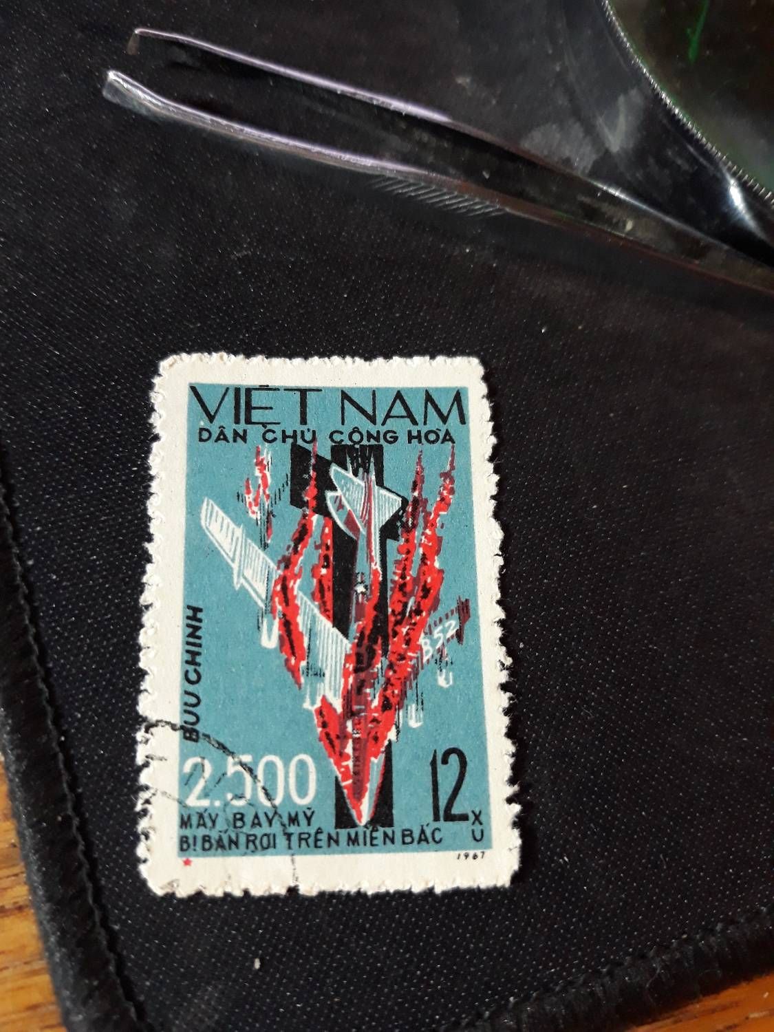 Timbre Vietnam 1967 Us Air Force Abattu Tp23