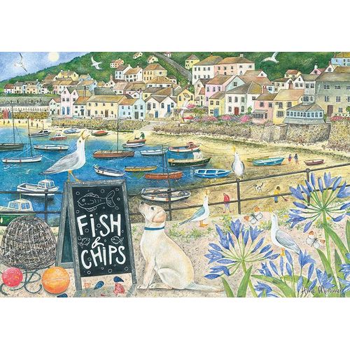 Fish'n'chips - Puzzle 1000 Pièces