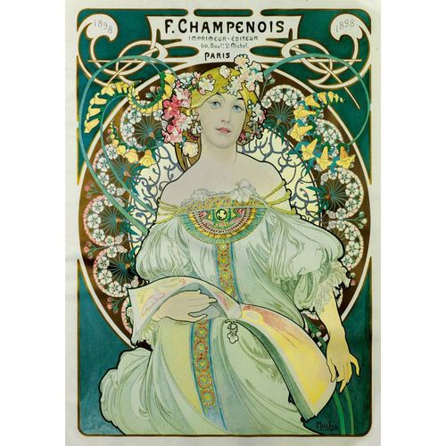 Mucha - Daydream, 1897 - Puzzle 1000 Pièces