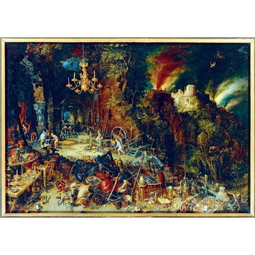Jan Brueghel The Elder - Allegory Of Fire, 1608 - Puzzle 1000 Pièces