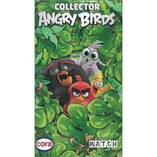 Album Collector Angry Birds Pour Figurines - Cora - Supermarché Match - Rovio - 2020 - 28,5x17x4 Cm
