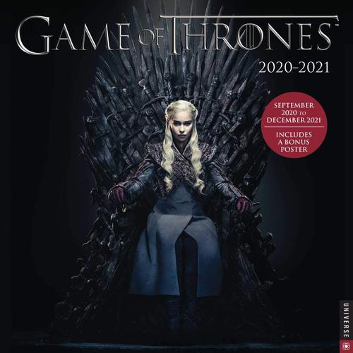 Calendrier Mural 2020 Game Of Thrones (Officiel)