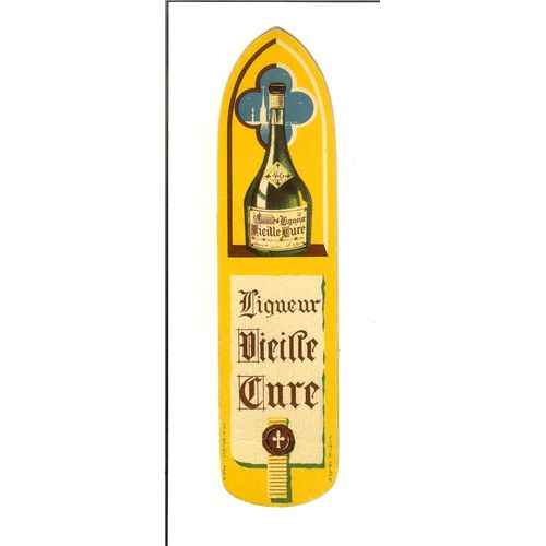 Marque Page Ancien Liqueur Vieille Cure Maborange