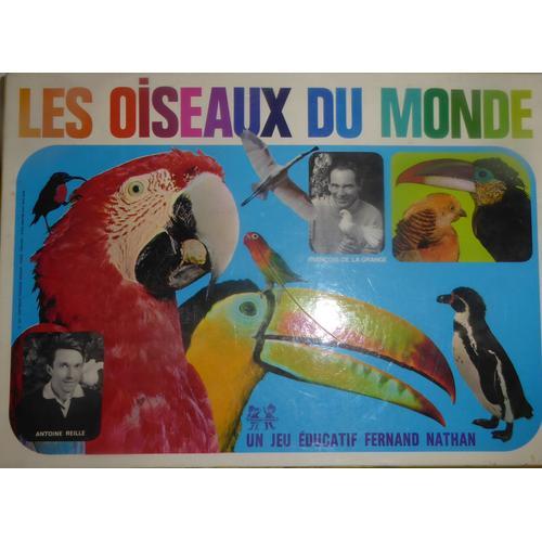 Oiseaux Du Monde Jeu Éducatif Fernand Nathan 1971 François De La Grange, Antoine Reille