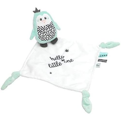 Doudou Chouette Hibou Tiamo Mouchoir Hell Litlle One Peluche Jouet Enfant Bebe