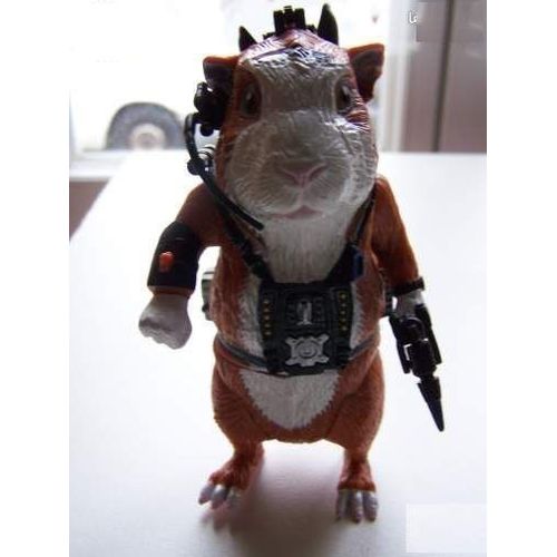 Hamster avec pistolet laser Figurines Rakuten