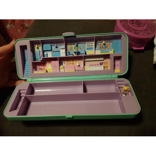 Polly Pocket Plumier Trousse + Personnage
