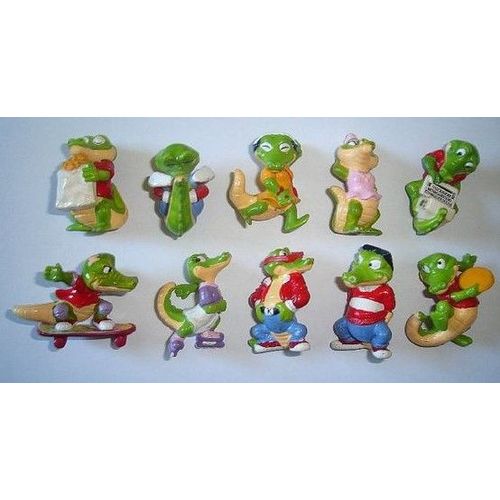 Série Crazy Crocos En Ville. Kinder Ferrero, 1992