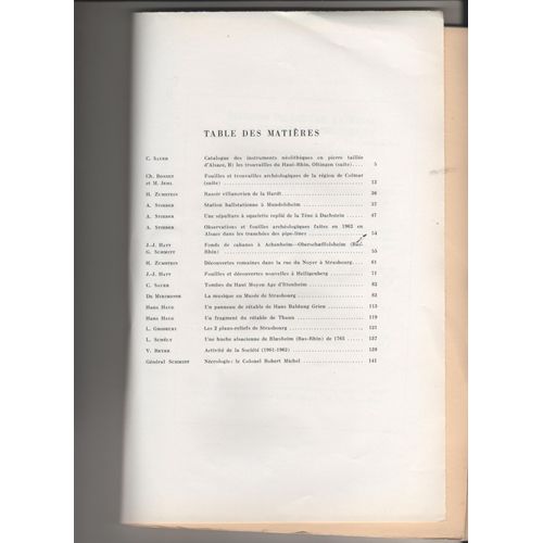 Archéologie En Alsace