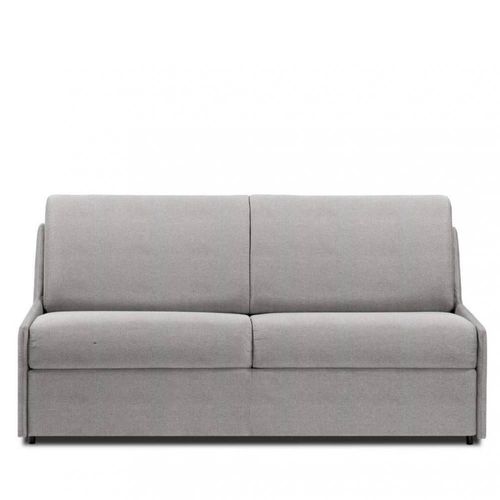 Canapé Convertible Gain De Place Express 140cm Matelas 14cm Neo Gris Silex