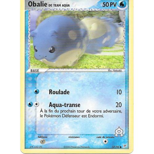 Carte Pokemon Obalie 57/95 50 Pv - Set Ex Team Magma Vs Team Aqua (Fr)