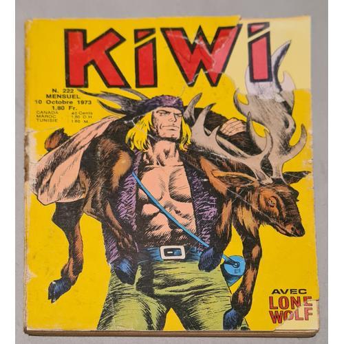 Kiwi Bd Petit Format N°222 - Le Petit Trappeur : Enterré Vivant - Bob Pepper - Lone Wolf
