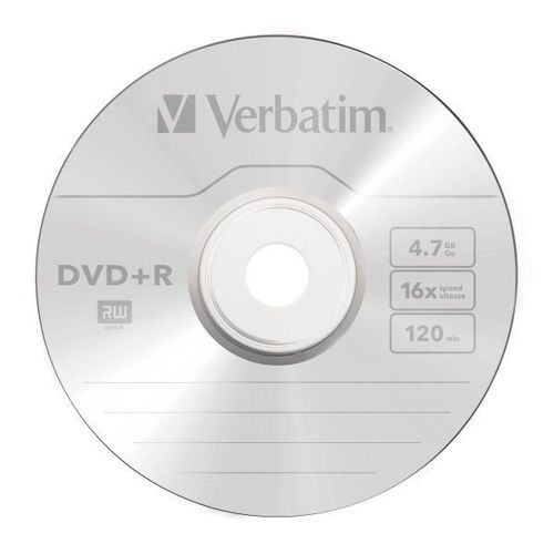 Verbatim DVD+R RW 4.7 GB 16x 120 min