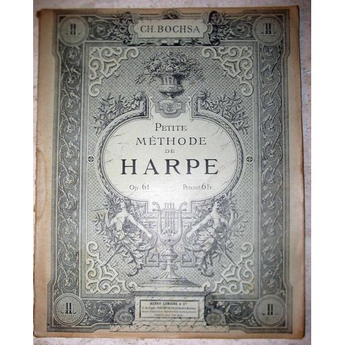 Méthode De Harpe Op 60 Par Ch. Bochsa