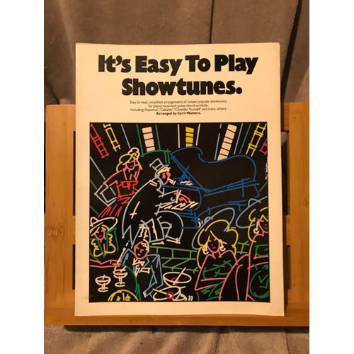 It's Easy To Play Showtunes Theme Partition Piano Accords Ed. Wise Publication