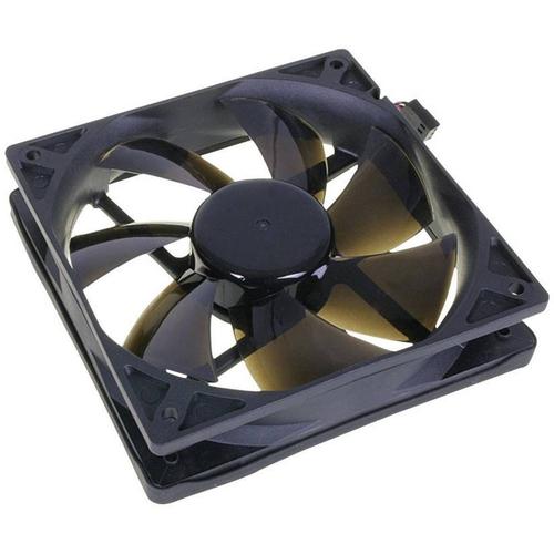 NoiseBlocker BlackSilent Pro PC boite ventilateur noir (L x H x P) 120 x 120 x 25 mm